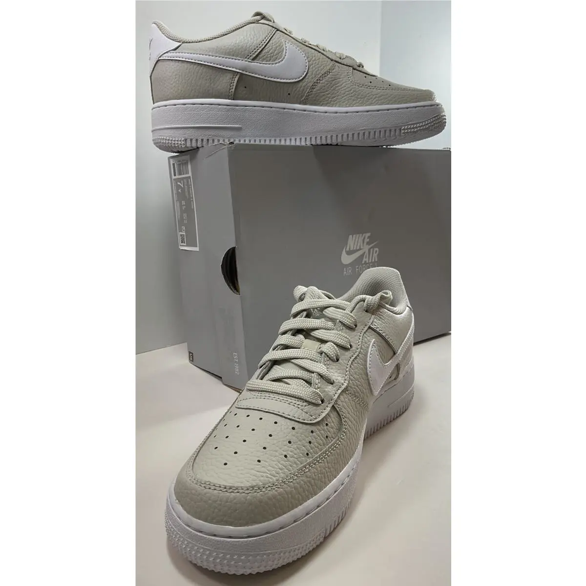 Nike shoes - Nike Air Force 1 - Air Force - CT3839-001 - LIGHT BONE - WHITE 0