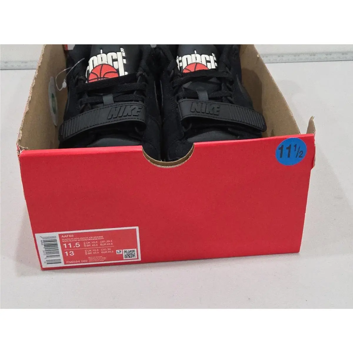 Nike shoes - Nike Air Alpha Force - Air Alpha Force - FN6594-002 - Black 16