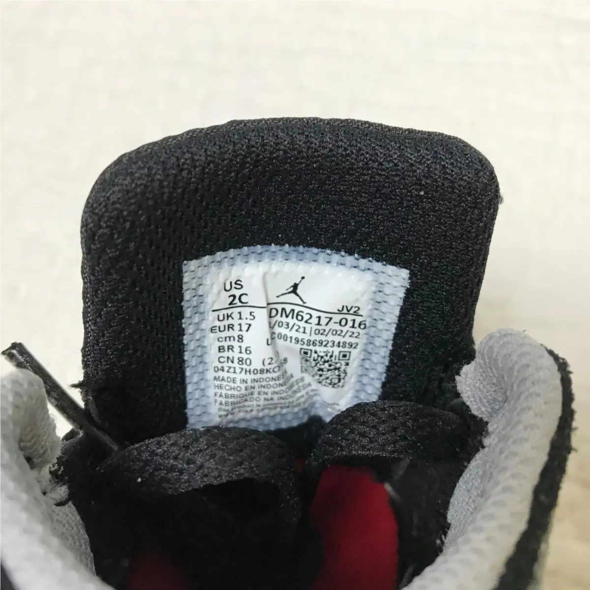 Nike shoes - Jordan 1 MID SE (TD) - Black/Gray 9