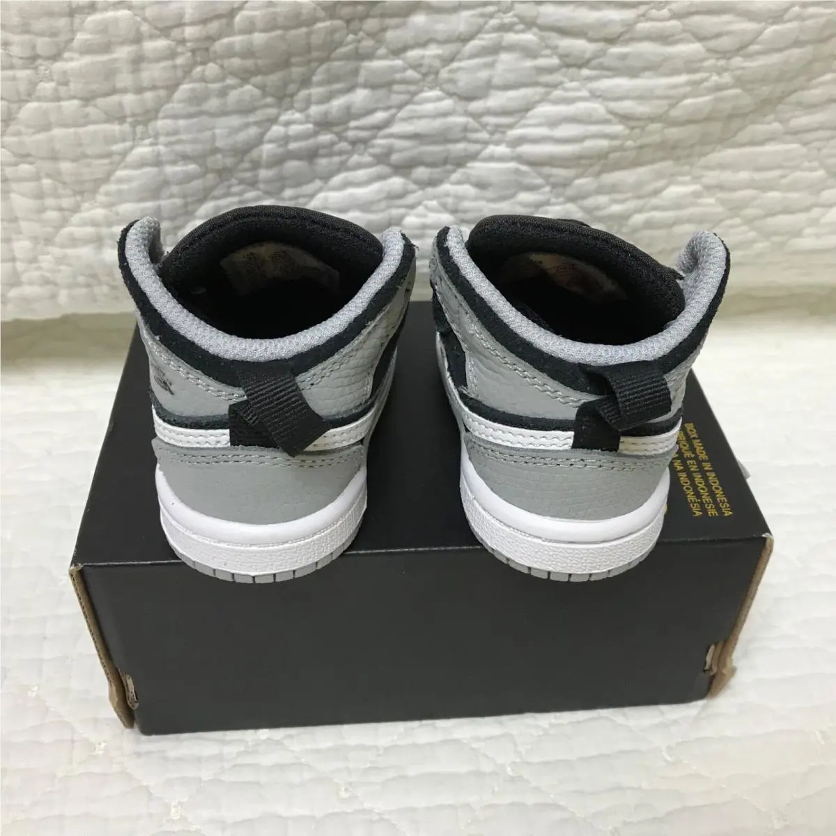 Nike shoes - Jordan 1 MID SE (TD) - Black/Gray 4
