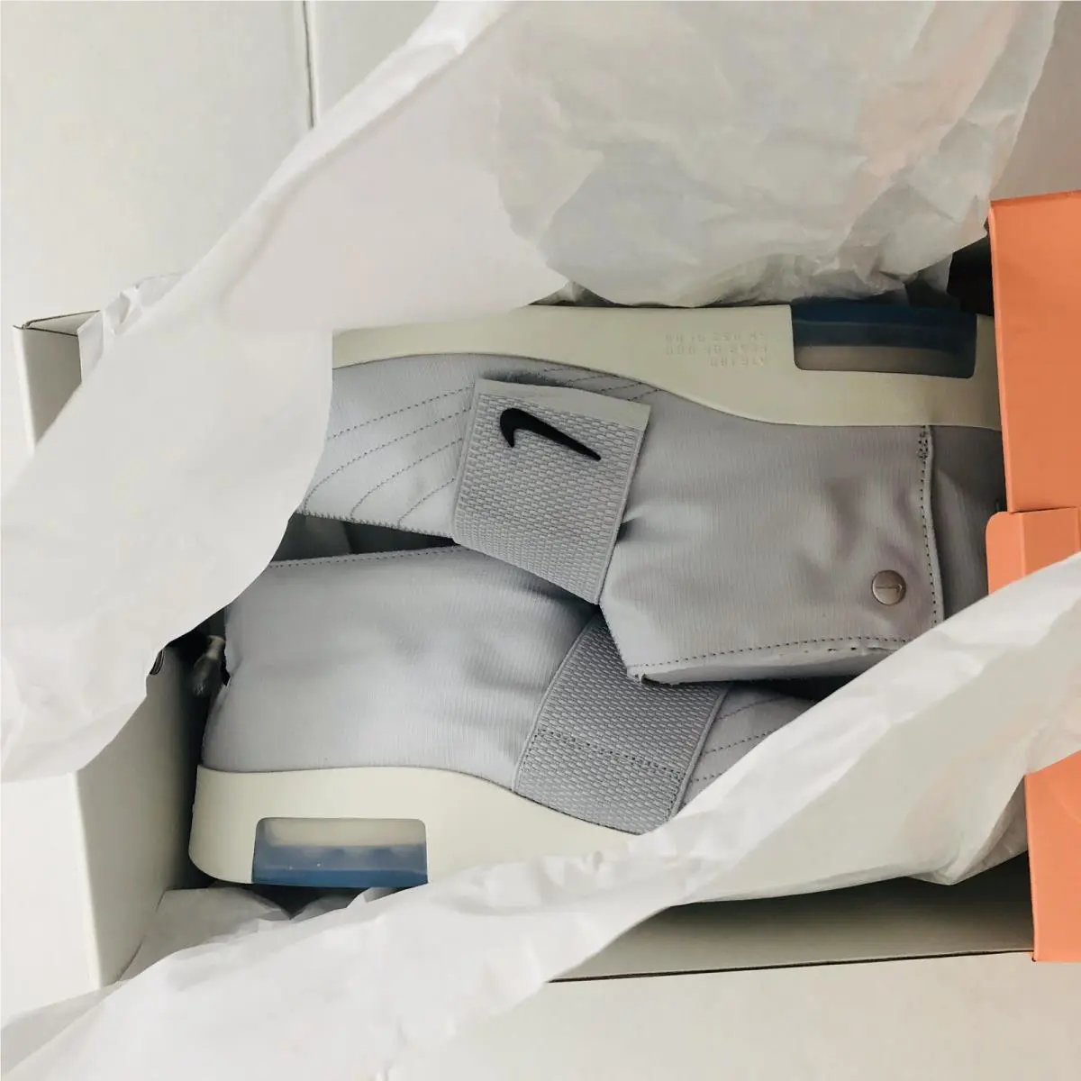 Nike shoes - Nike Air Fear of God - Pure Platinum/Black-Sail 7