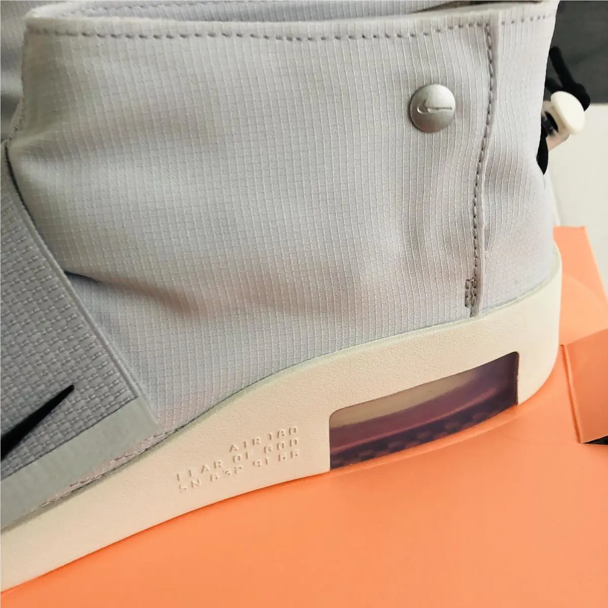 Nike shoes - Nike Air Fear of God - Pure Platinum/Black-Sail 1