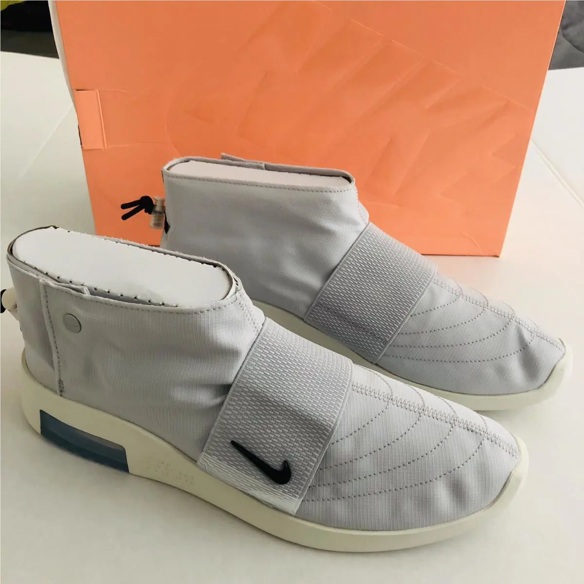 Nike shoes - Nike Air Fear of God - Pure Platinum/Black-Sail 6