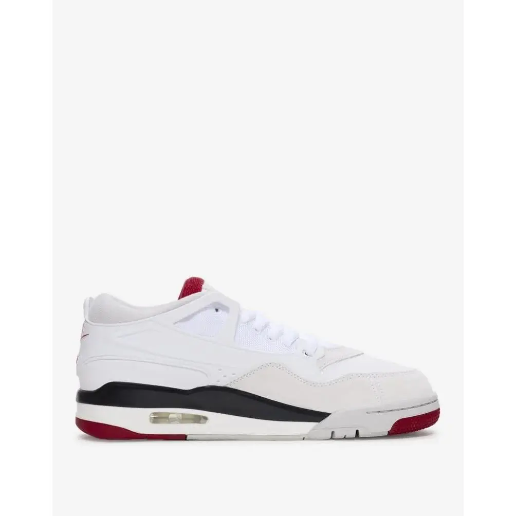Nike Air Jordan 4 RM White Fire Red Mens Size 13 Sneaker FQ7939-102