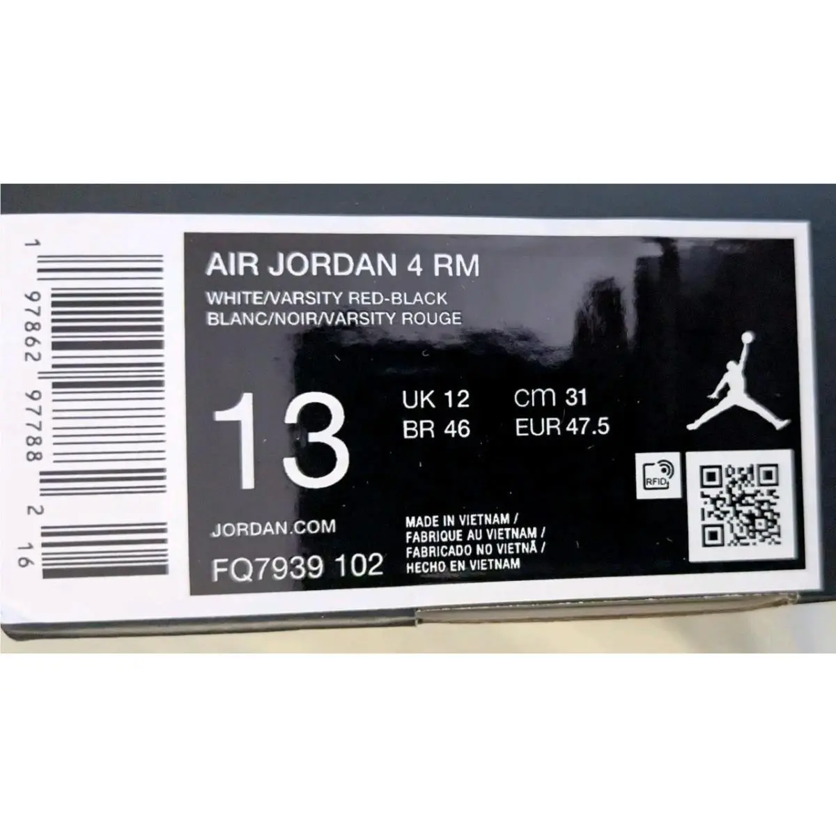 Nike shoes - Air Jordan 4 RM - Air - FQ7939-102 - White 6
