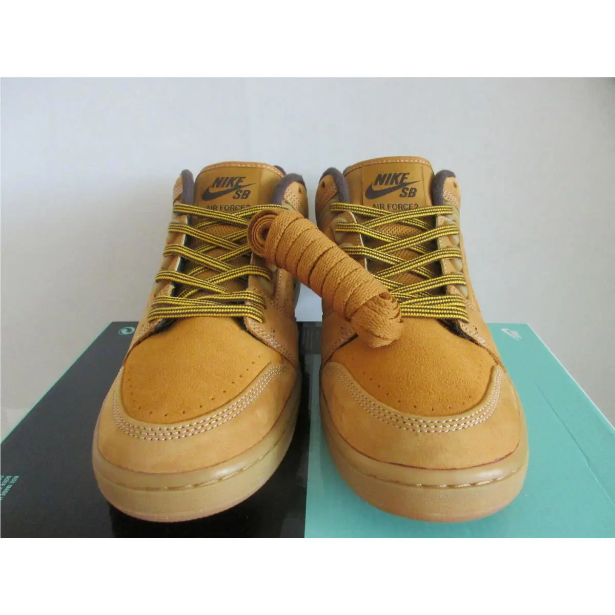 Nike shoes - Nike SB Air Force II - AV3801-772 - Brown (UPC: 191887155973) 1