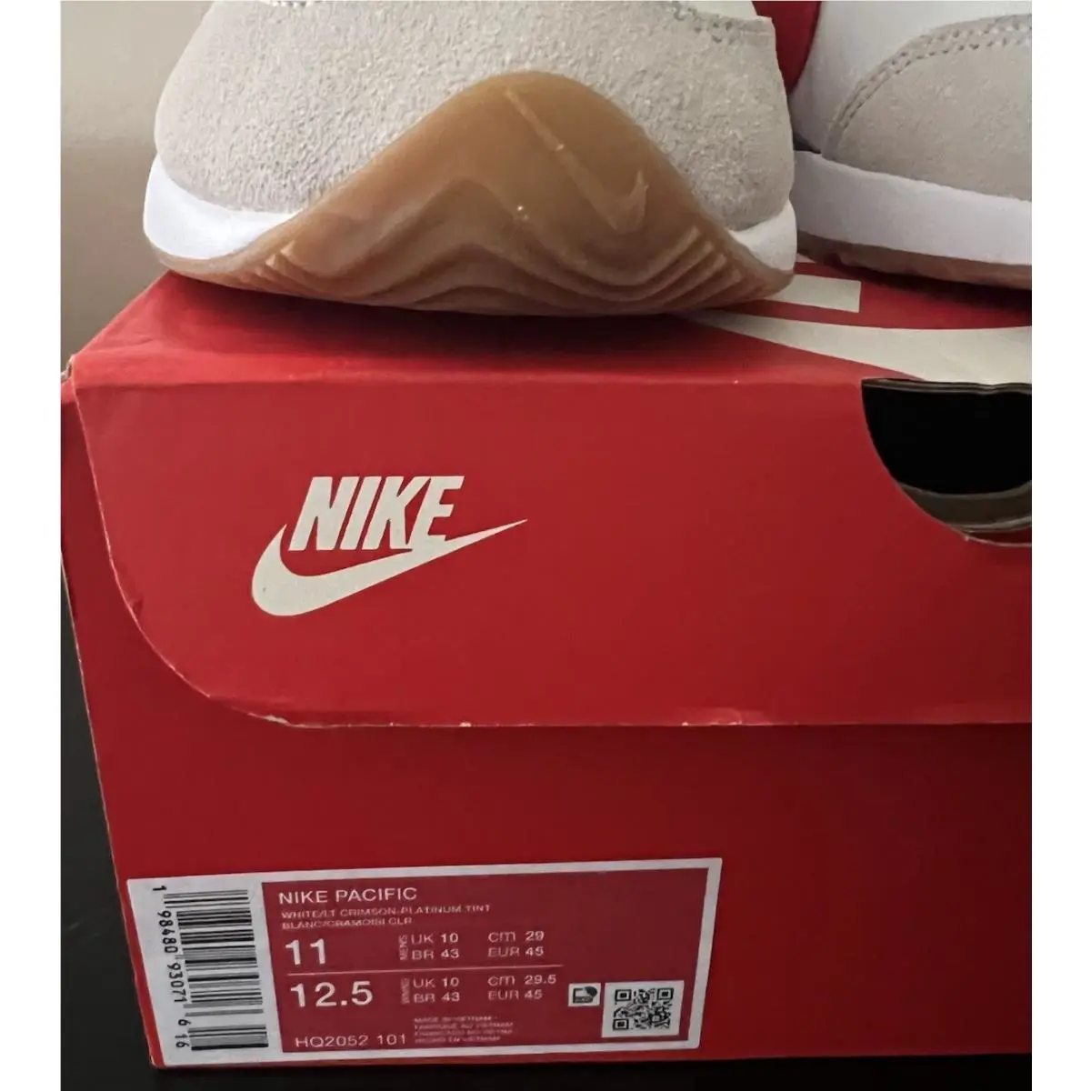 Nike shoes - Nike Pacific - Pacific - HQ2052-101 - White/LT Crimson-Platinum Tint 6