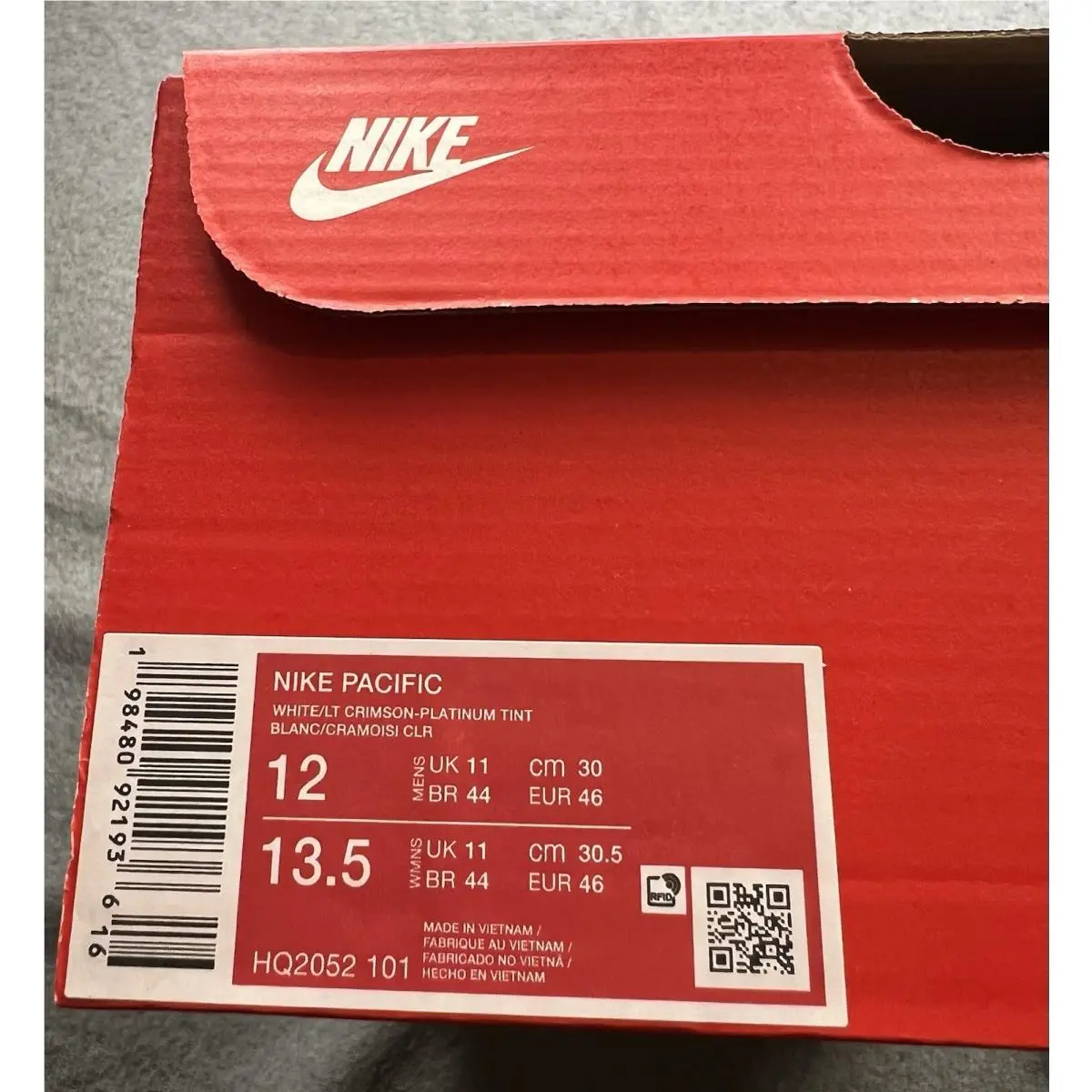Nike shoes - Nike Pacific - Pacific - HQ2052-101 - White/LT Crimson-Platinum Tint 1
