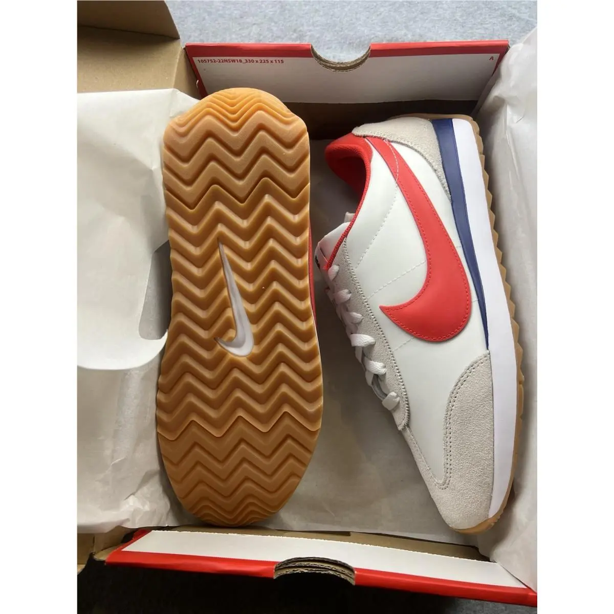 Nike shoes - Nike Pacific - Pacific - HQ2052-101 - White/LT Crimson-Platinum Tint 4