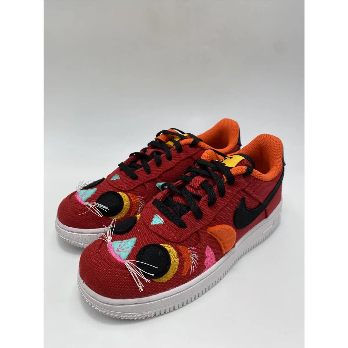 Nike shoes - Nike Force 1 - Force - DQ5071 601 - Gym Red/Black-White (UPC: 195866932371) 2