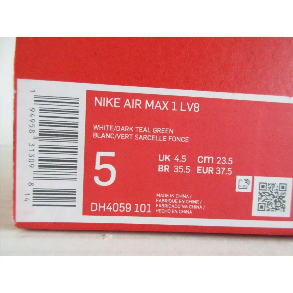 Nike shoes - Nike Air Max 1 - Air Max - White (UPC: 194958313098) 3