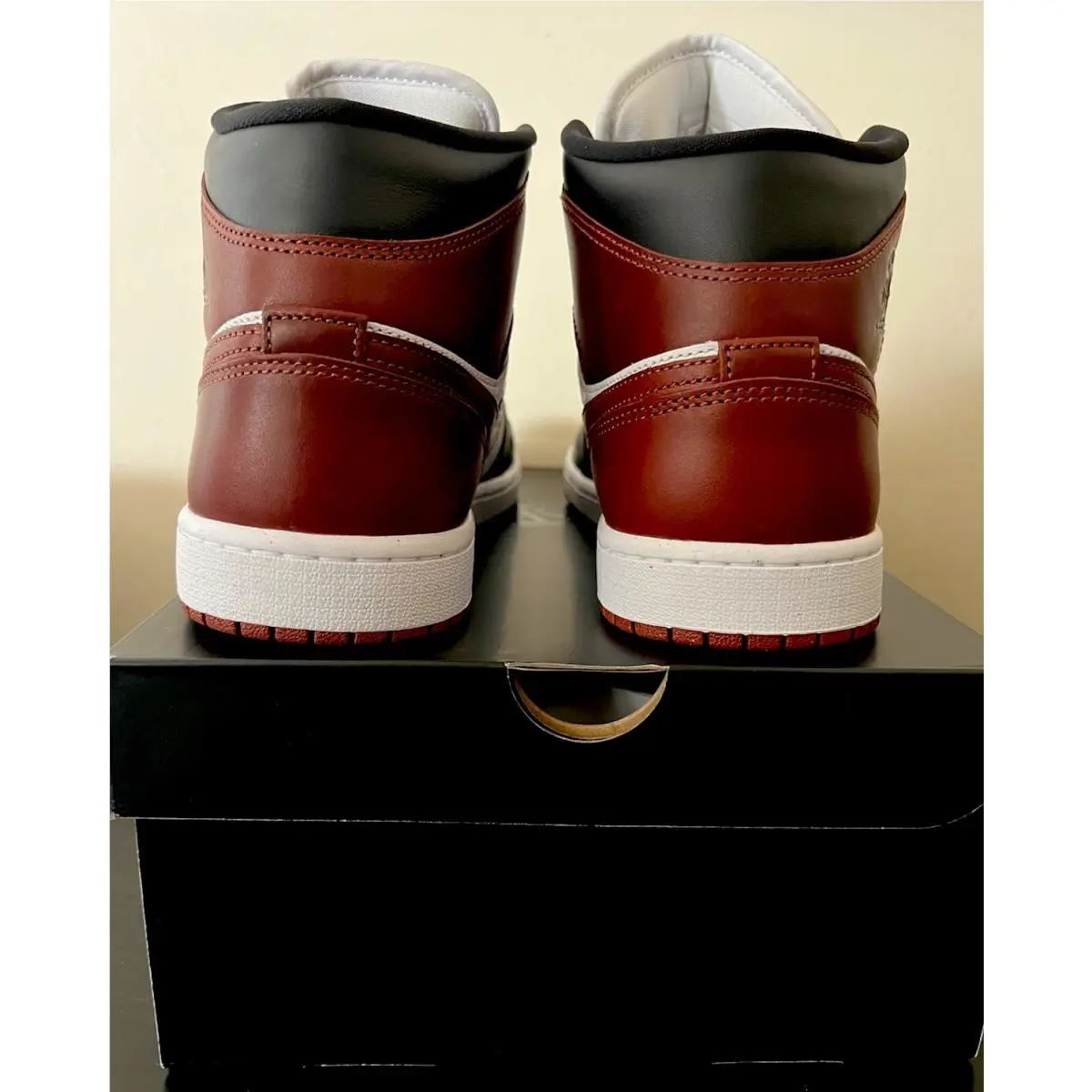 Nike shoes - Nike Air Jordan 1 - Air - HF3216-102 - Dark Pony/White/Black 8