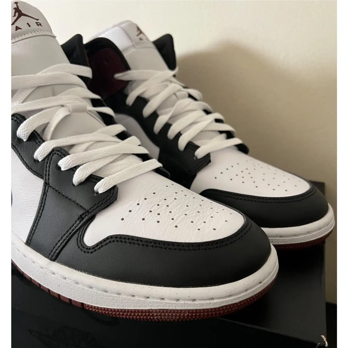 Nike shoes - Nike Air Jordan 1 - Air - HF3216-102 - Dark Pony/White/Black 2