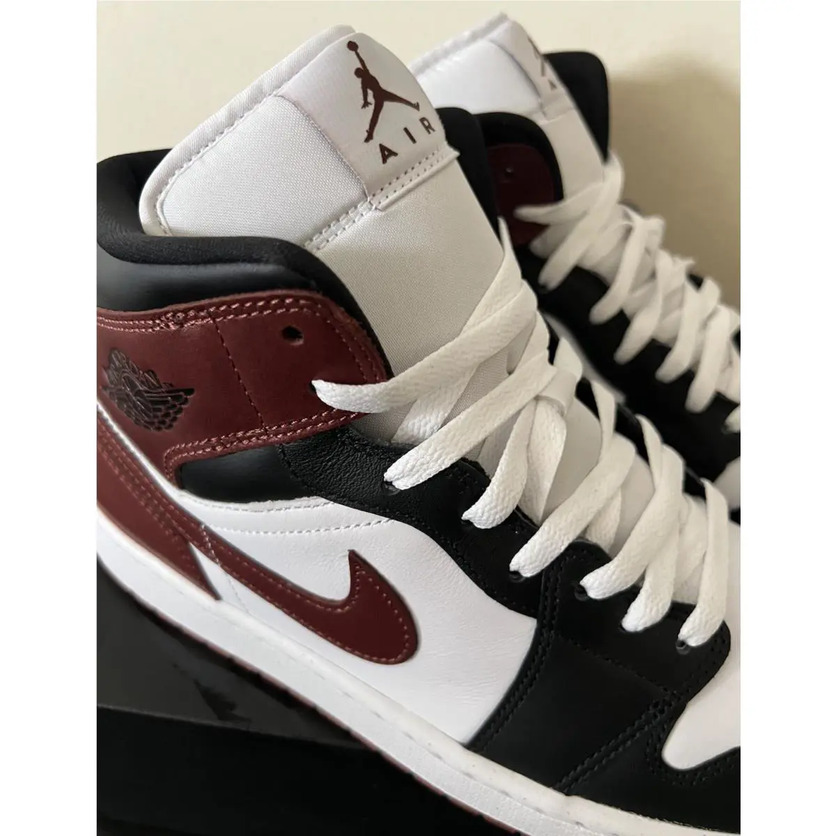 Nike shoes - Nike Air Jordan 1 - Air - HF3216-102 - Dark Pony/White/Black 3