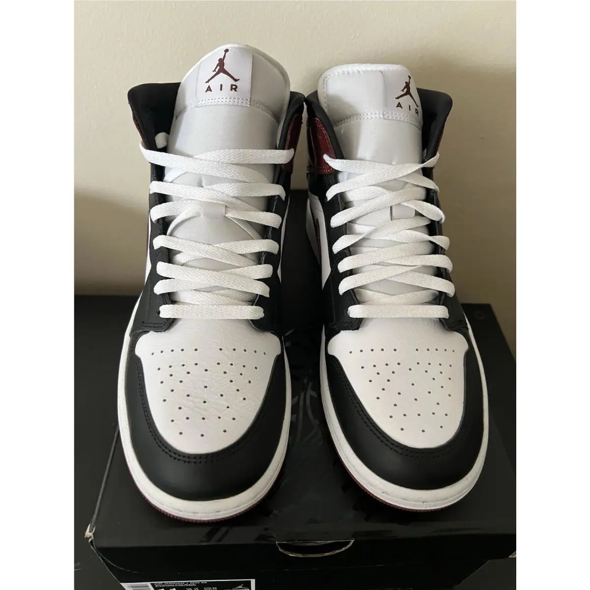 Nike shoes - Nike Air Jordan 1 - Air - HF3216-102 - Dark Pony/White/Black 6
