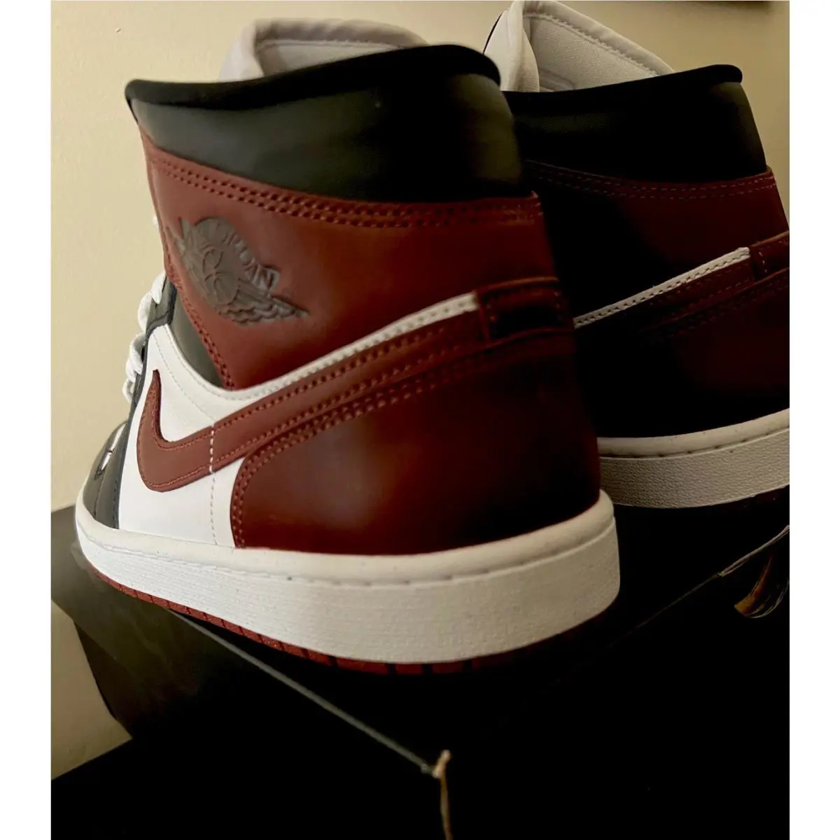 Nike shoes - Nike Air Jordan 1 - Air - HF3216-102 - Dark Pony/White/Black 7