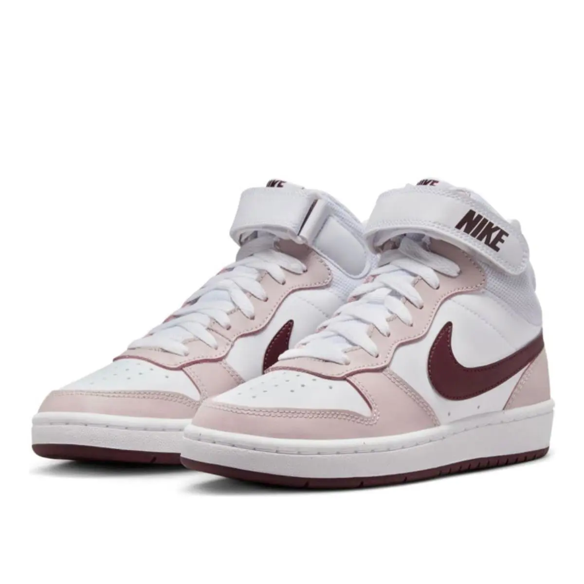 Nike shoes - Nike Court Borough - Court Borough - White / Pink Foam / Team Red 2