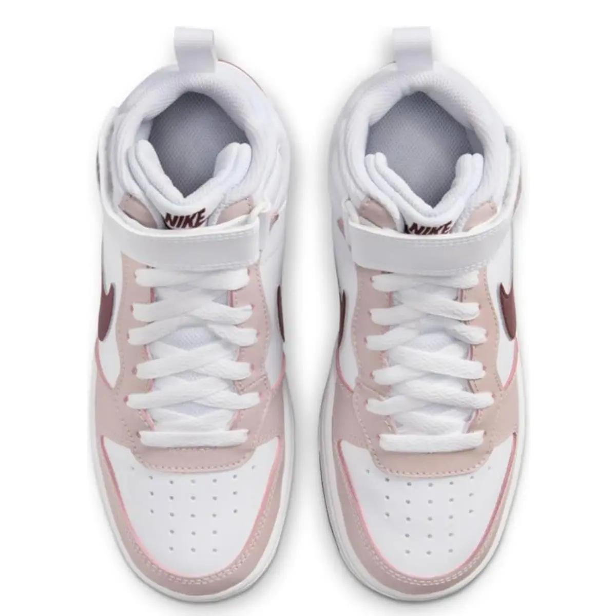 Nike shoes - Nike Court Borough - Court Borough - White / Pink Foam / Team Red 3