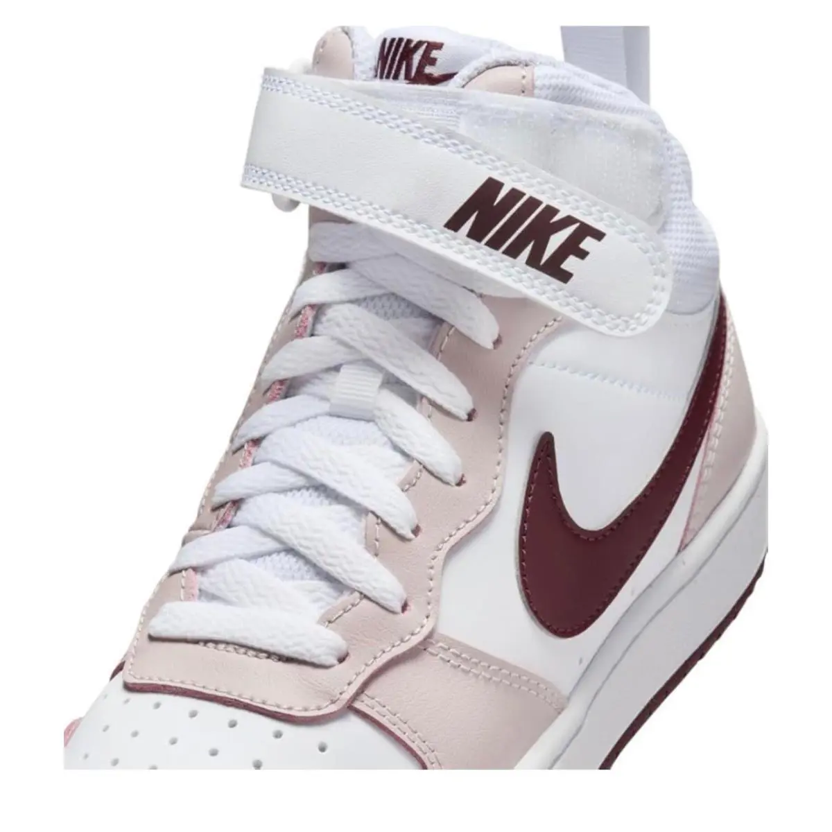 Nike shoes - Nike Court Borough - Court Borough - White / Pink Foam / Team Red 5