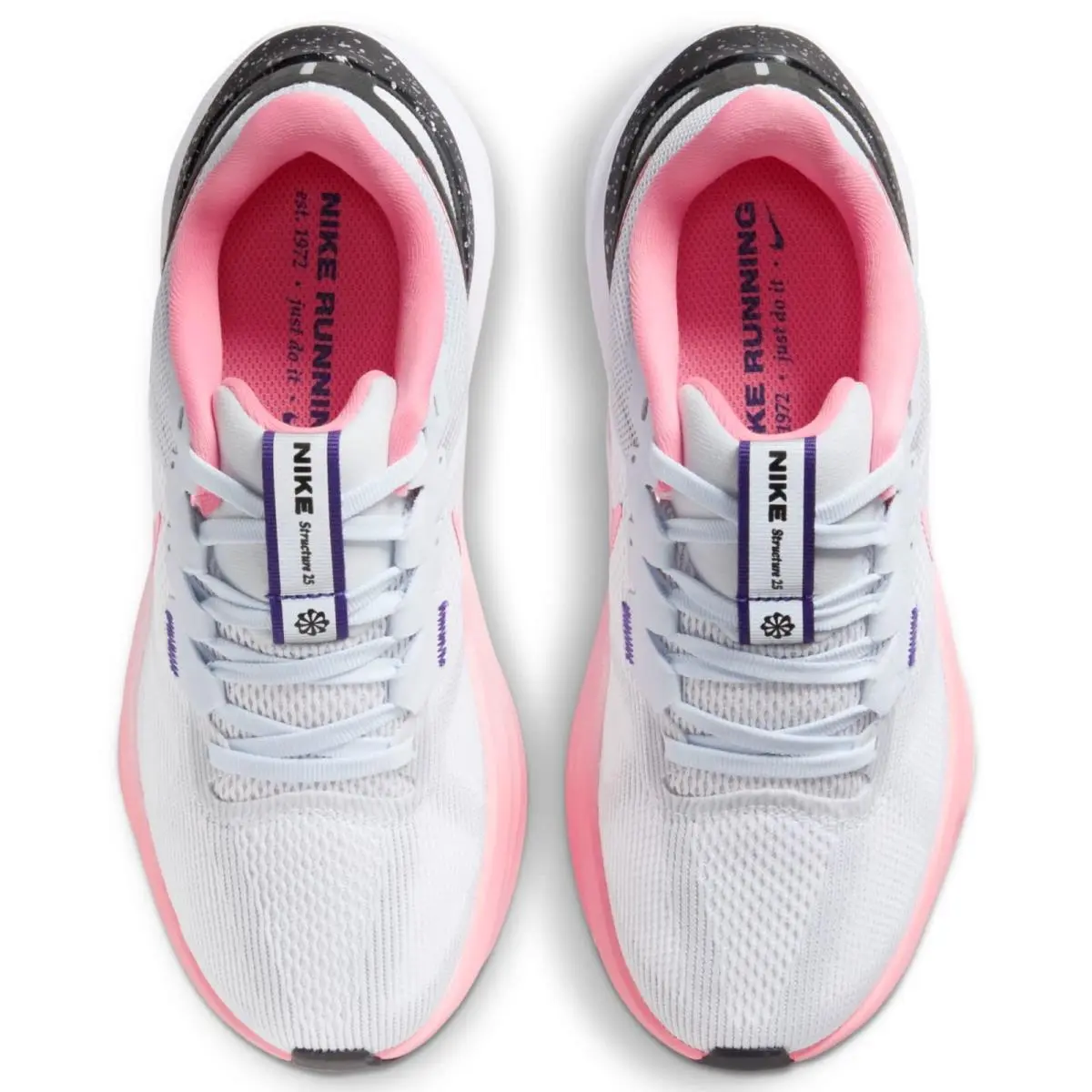 Nike shoes - Nike W Air Zoom Structure - FQ8770-100 - White/Black/Court Purple/Coral Chalk (UPC: 196969724559) 1