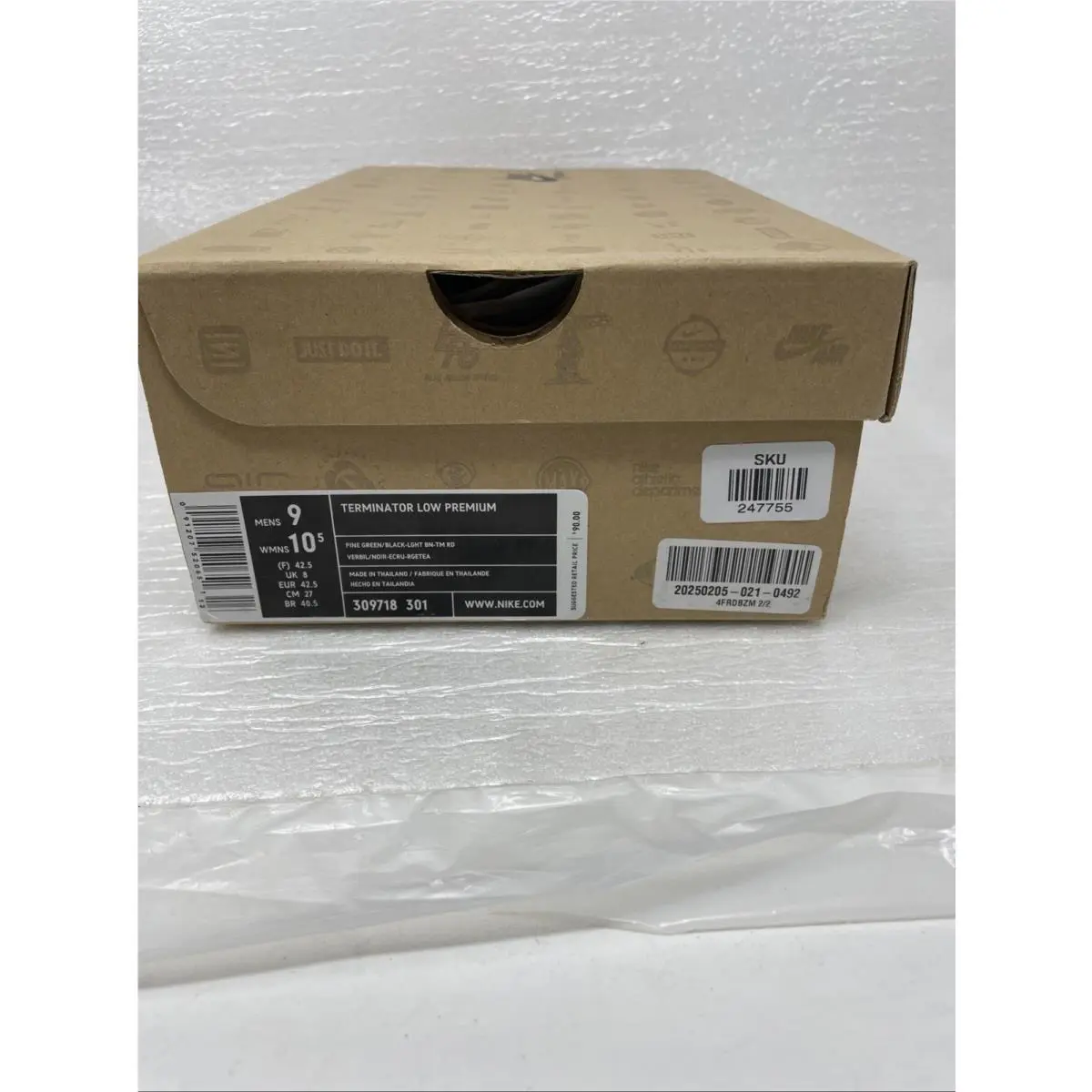 Nike shoes - Nike Terminator - Terminator - 309718-301 - Red (UPC: 0091207520651) 6