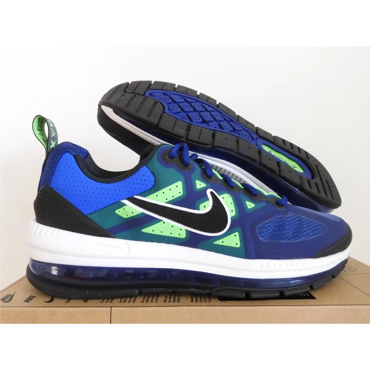 Nike Air Max Genome Deep Royal Blue-black SZ 9 DC9410-400