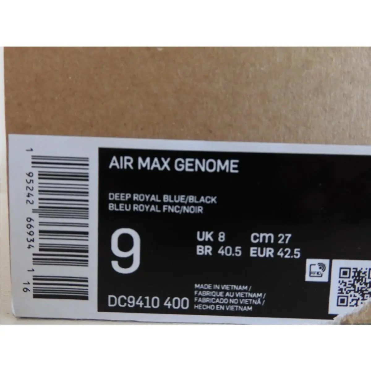 Nike shoes - Nike Air Max Genome - Air Max Genome - Blue (UPC: 195242669341) 3