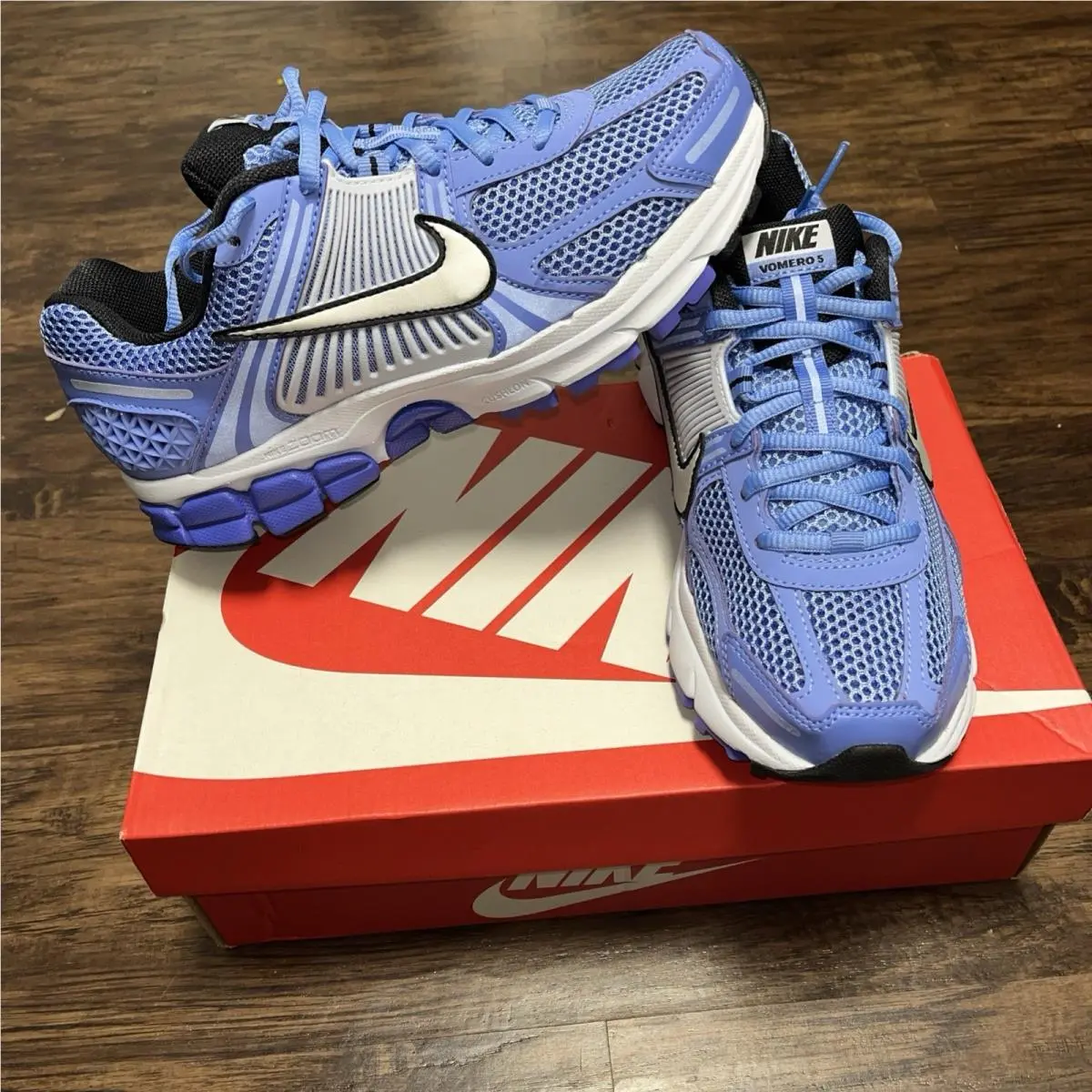 Nike Zoom Vomero 5 ‘royal Pulse’ Persian Violet FJ2028-400 Women`s 7.5 Men`s 6