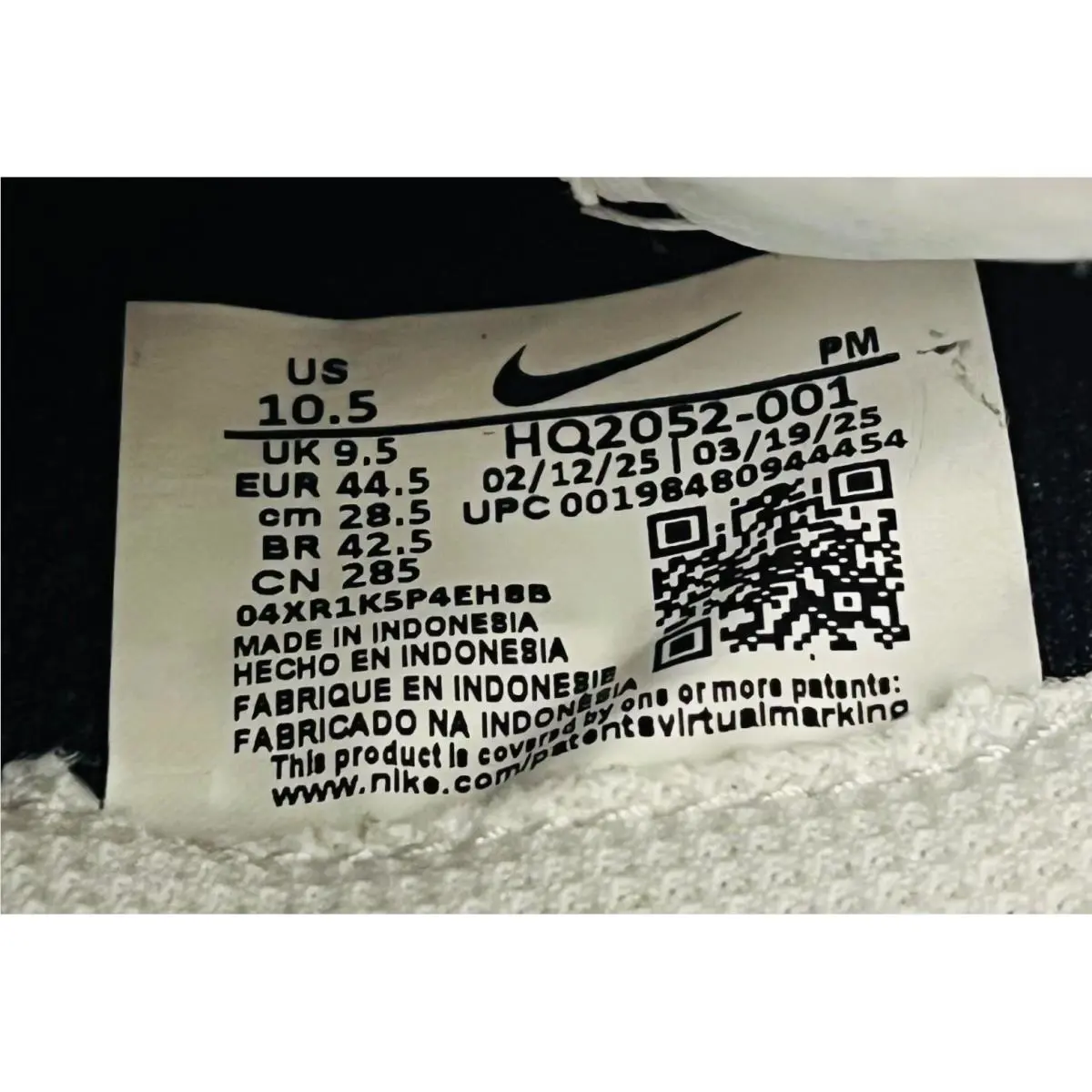 Nike shoes - HQ2052-001 - HQ2052-001 - Black 9