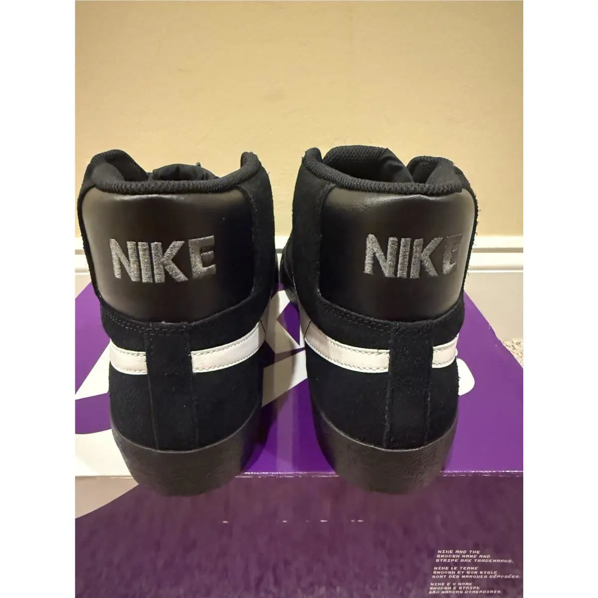 Nike shoes - Nike Blazer Mid - Blazer Mid - Black (UPC: 194955876770) 1