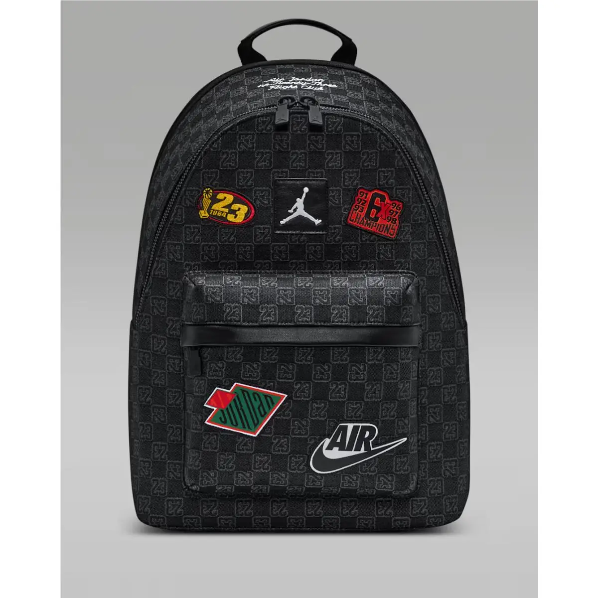 Jordan Air Monogram Backpack 20L Black Bookbag School Bag MA9155-023