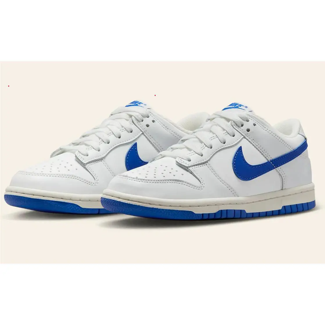 Nike Dunk Low Summit White/hyper Royal GS Size 6Y DH9765-105