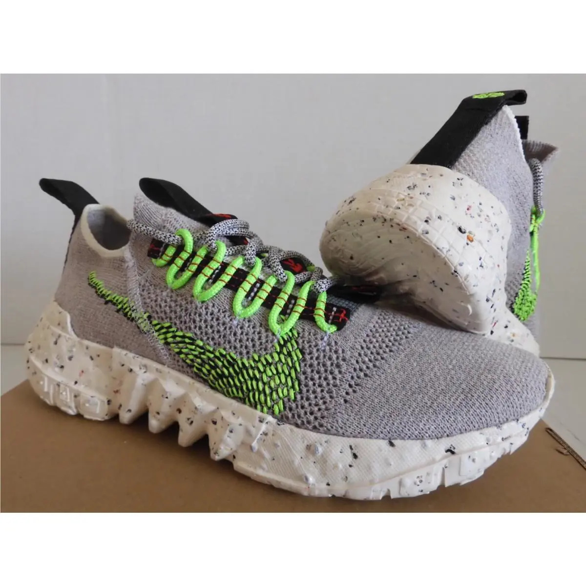 Nike shoes - Nike Space Hippie - Space Hippie - Gray (UPC: 195240773637) 0