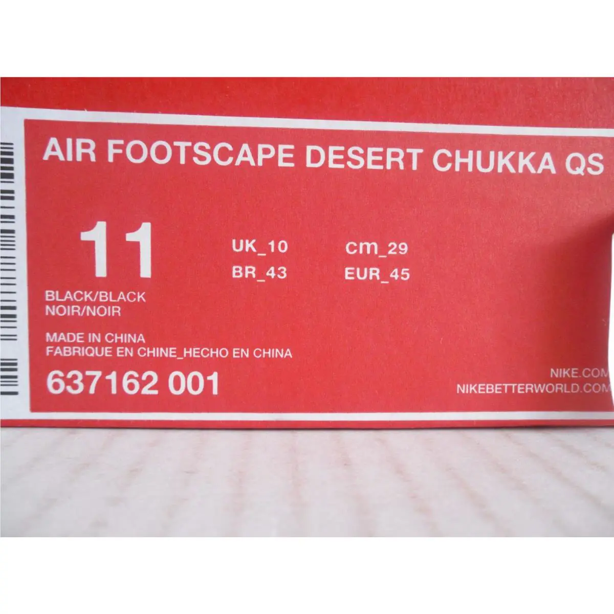 Nike shoes - Nike Air Footscape - Air Footscape - Black (UPC: 884500788718) 3