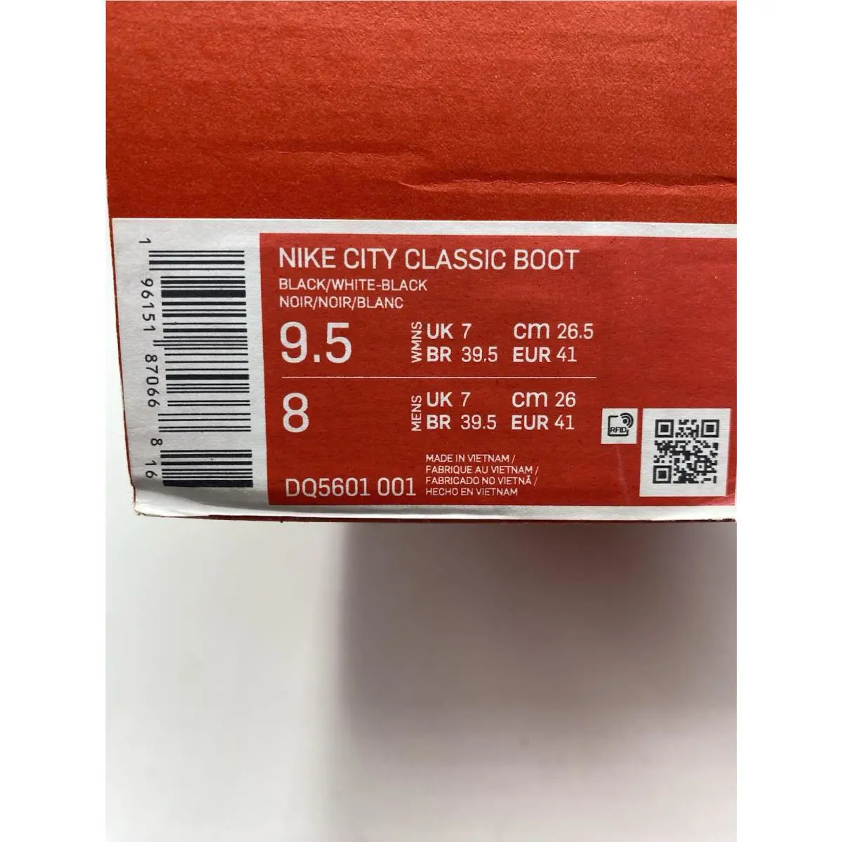 Nike shoes - Nike City Classic - City Classic - DQ5601 001 - Black/White (UPC: 196151870668) 6