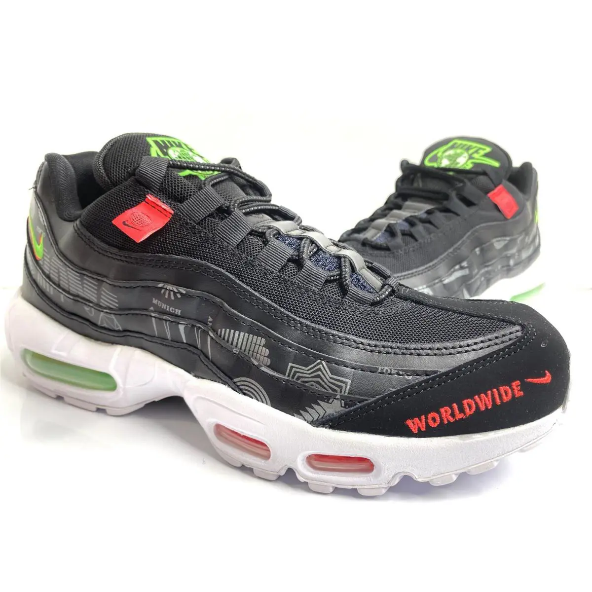 Nike shoes - Air Max 95 - Air Max - CQ9743-001 - Black/White-Green Strike 0