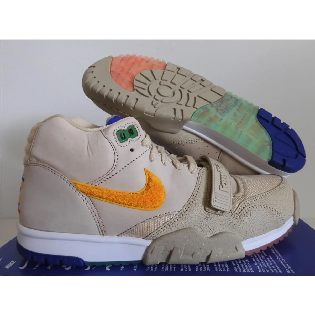 Air Trainer 1 / Familia Rattan-del Sol-rattan SZ 10.5 DR9904-200 by Nike