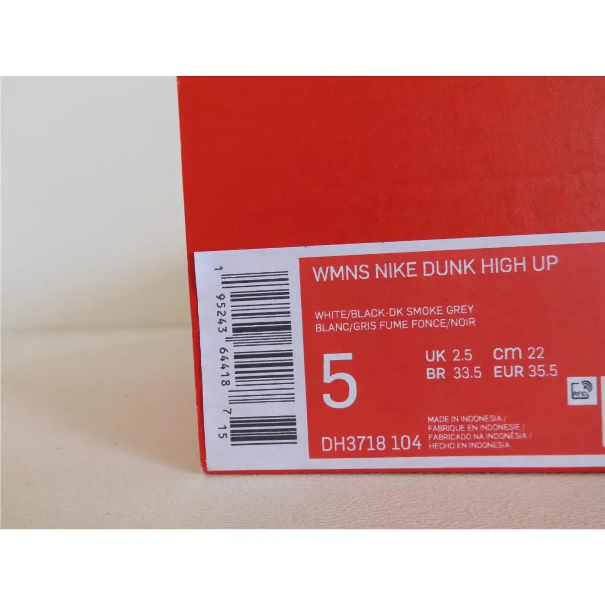 Nike shoes - Nike Dunk High - Dunk High - White (UPC: 195243644187) 3
