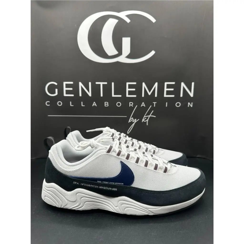 Size 9.5 - Fragment Design x Nike Air Zoom Spiridon SP White Blue Void