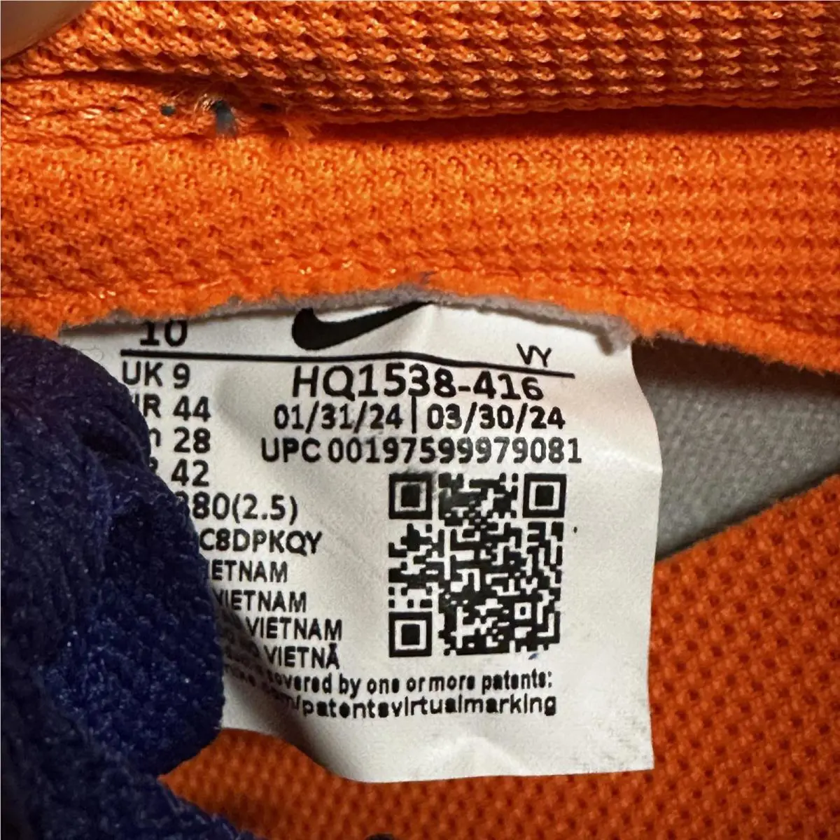 Nike shoes - NA - Blue 4