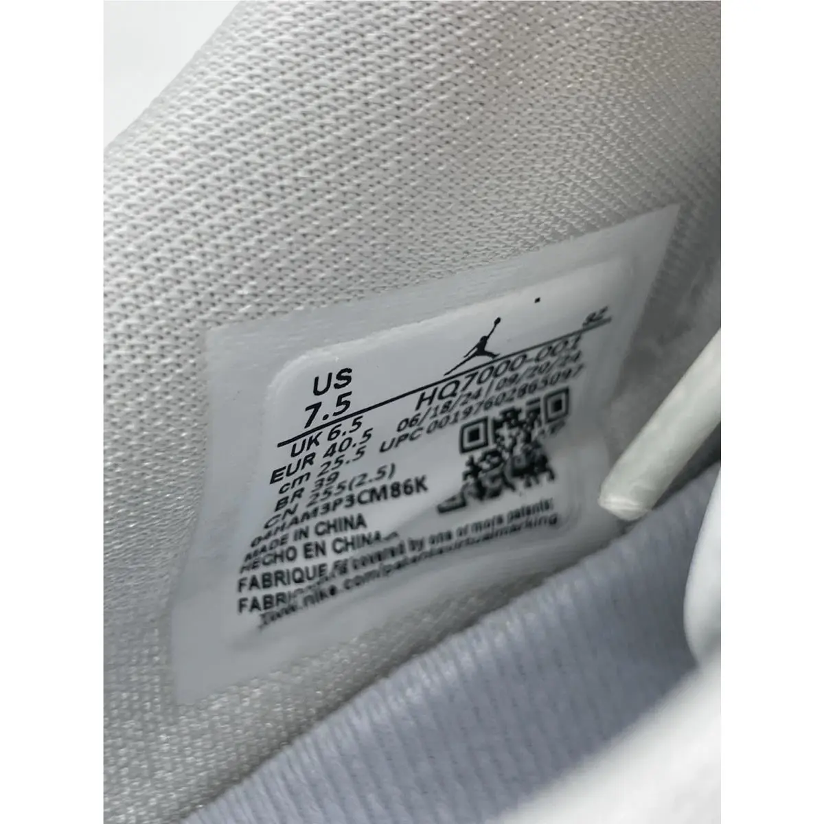 Nike shoes - Air Jordan 11 Low - Air Low - 7000 - White 16