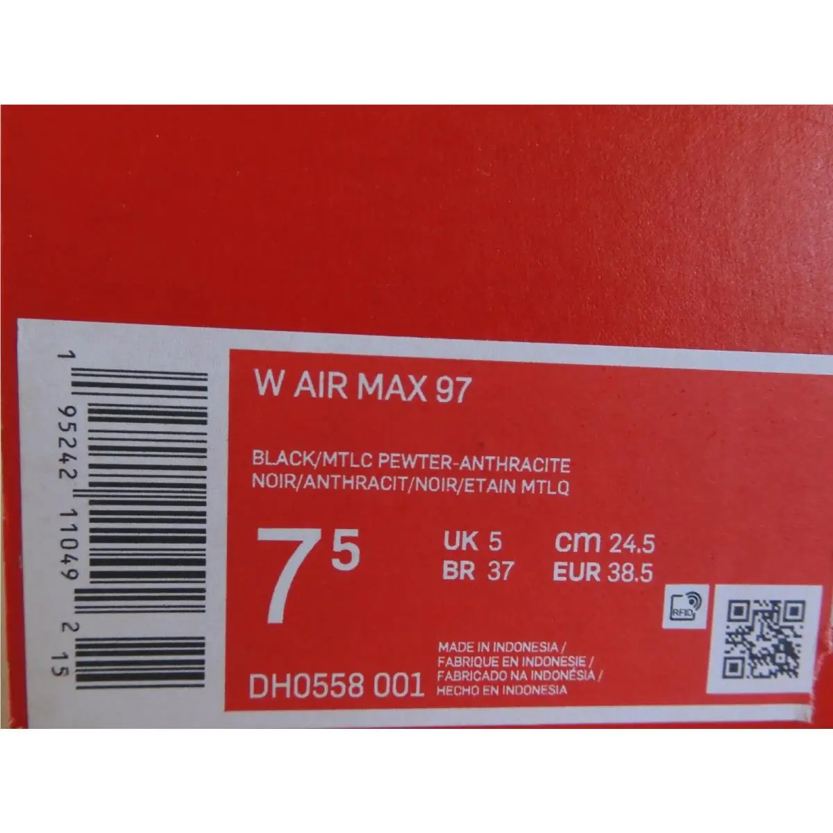 Nike shoes - Nike Air Max 97 - Air Max - Black (UPC: 195242110492) 3
