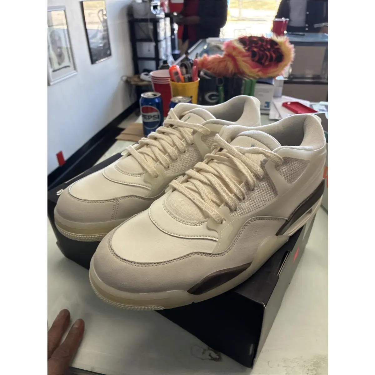 Nike shoes - Air Jordan 4 RM - Air - Ib8857141 - Ivory 15