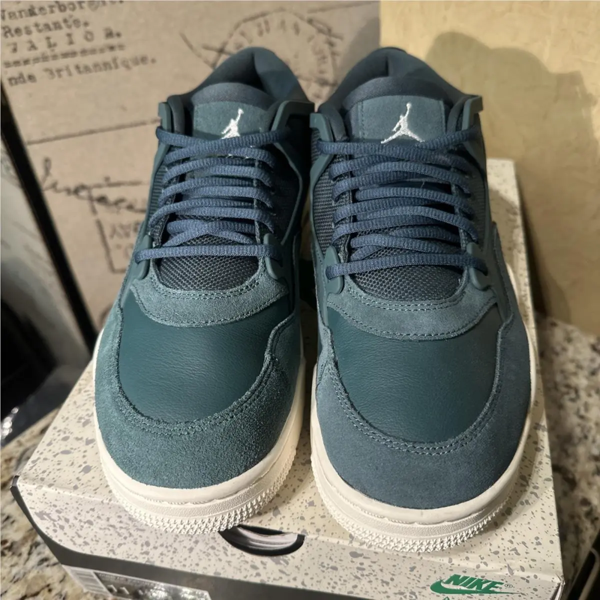 Nike shoes - Air Jordan 4 - Air - FQ7940-300 - Green 0