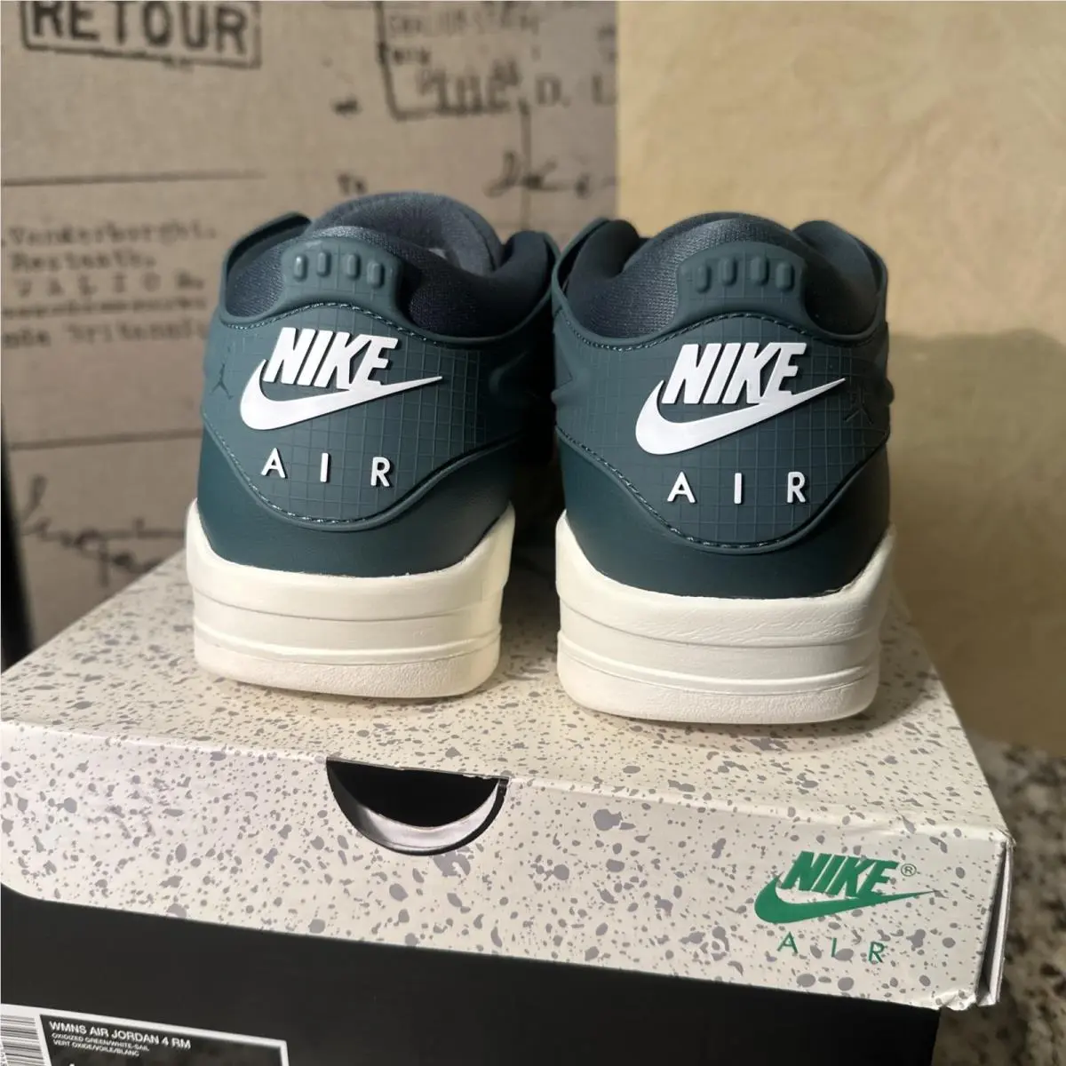 Nike shoes - Air Jordan 4 - Air - FQ7940-300 - Green 2