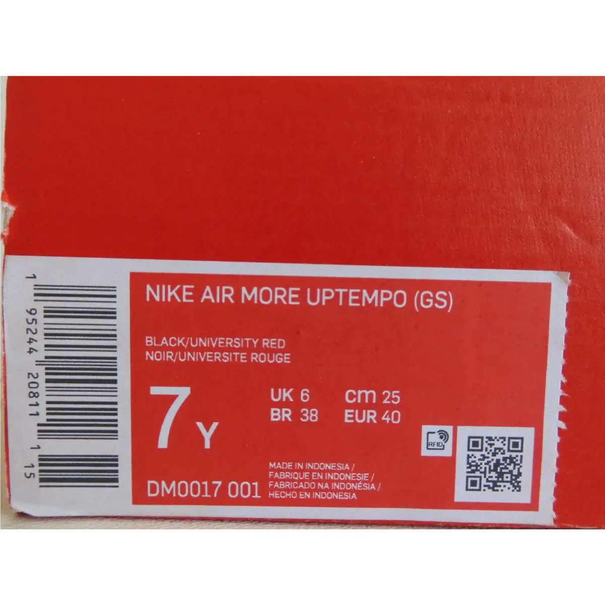 Nike shoes - Nike Air More Uptempo - Air More Uptempo - Black (UPC: 195244208111) 3