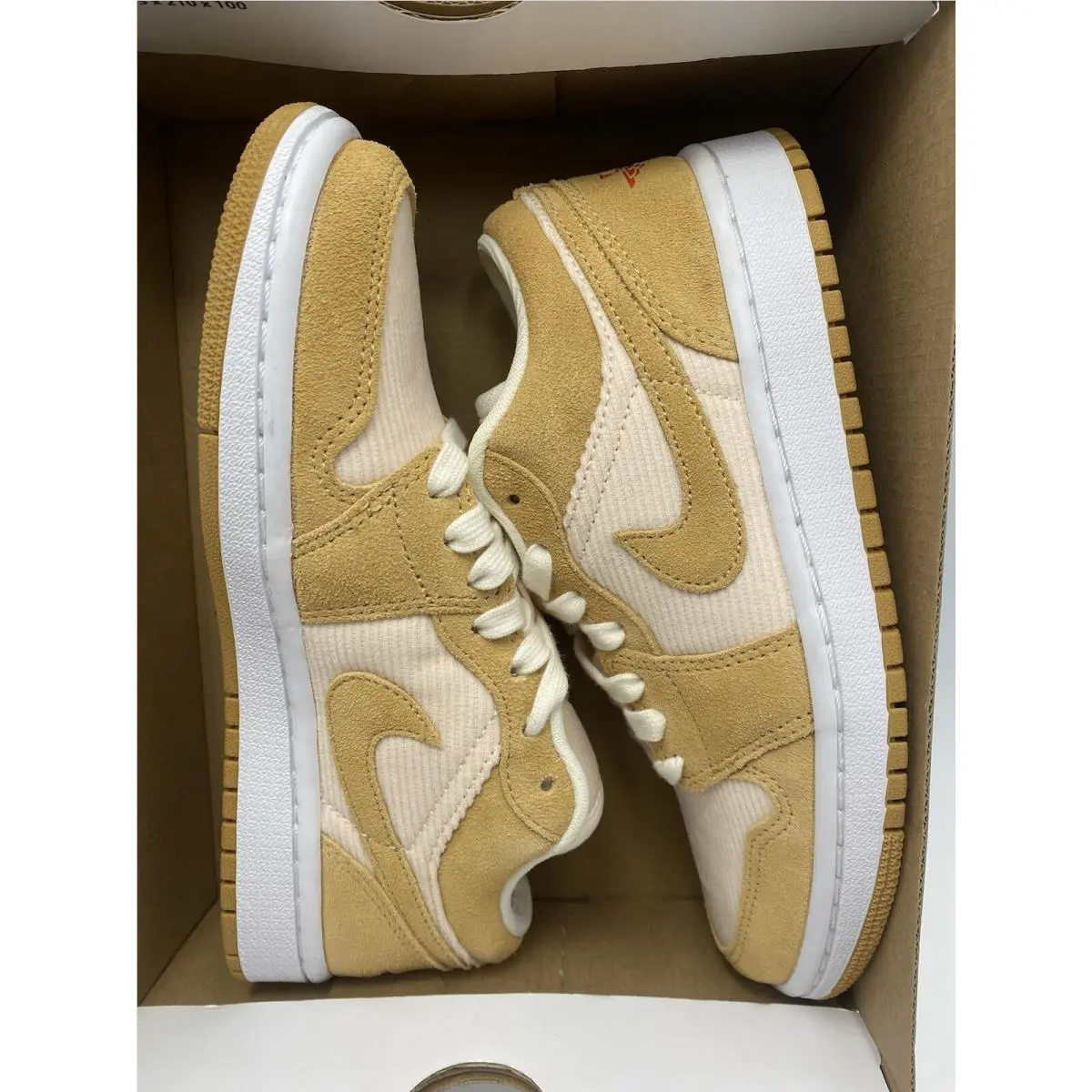 Nike shoes - Nike Air Jordan 1 - Air - DH7820 700 - Twine/Orange-Orange Quartz (UPC: 195238853068) 5