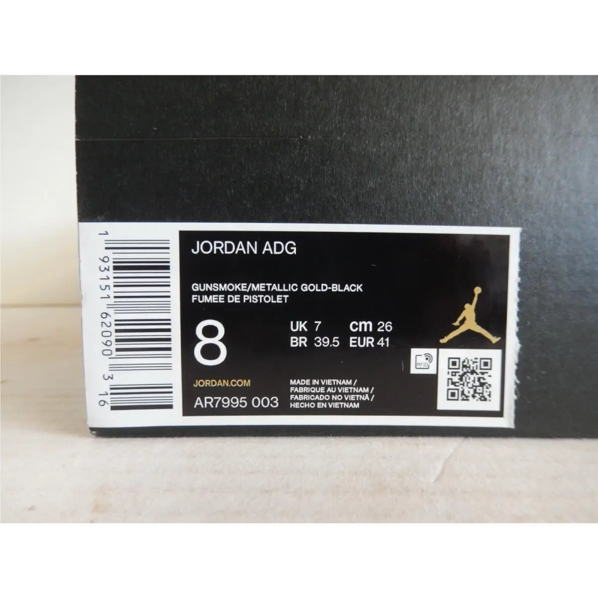 Nike shoes - Jordan ADG - ADG - AR7995003 - Grey (UPC: 193151620903) 3