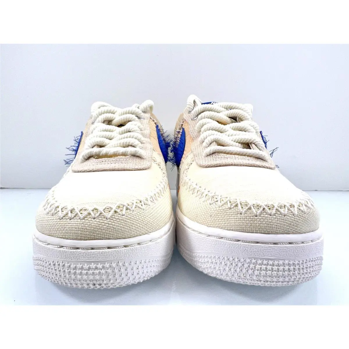 Nike shoes - Nike Air Force 1 - Air Force - DV2215-100 - Sail/Dk Marina Blue 8