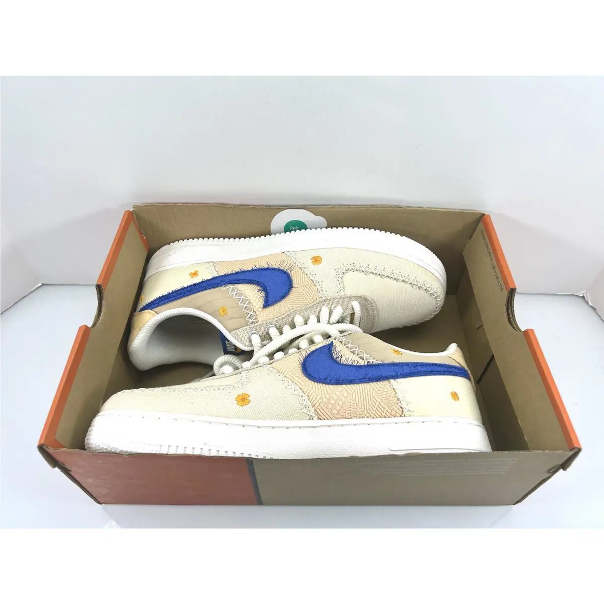 Nike shoes - Nike Air Force 1 - Air Force - DV2215-100 - Sail/Dk Marina Blue 11